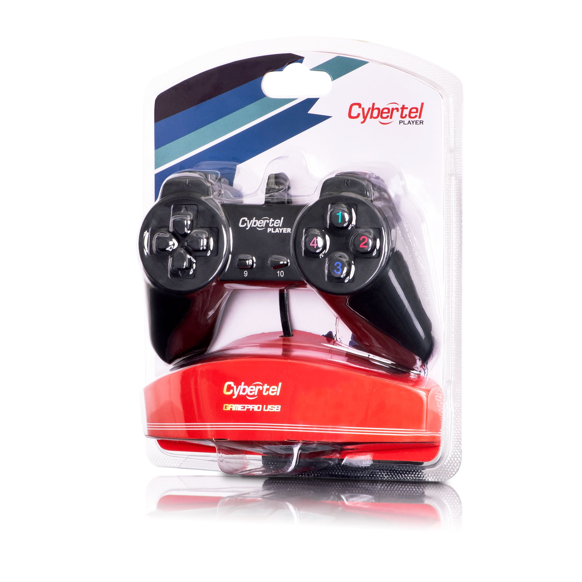 Mando Gamepad Cybertel SPIDER - CYB G21 U-SP Para PC - Prin Toner Perú