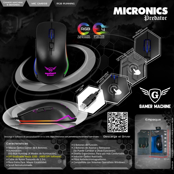 mouse micronics predator